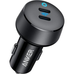 Anker USB C Car Charger, 40W 2-Port PowerIQ 3.0 Type C Adapter, iPhone 17 Car Charger, PowerDrive III Duo with Power Delivery for iPhone 17/17 Pro Max/16/15/14 Series, Galaxy S24/23,AirPods and More