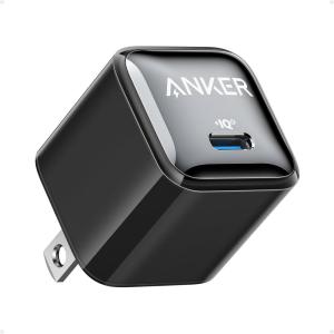 Anker USB C Charger Block 20W (Nano Pro), PIQ 3.0 Compact Fast Charger for iPhone 17/16/15/14/13 Series, Galaxy, Pixel 4/3, iPad (Cable Not Included)(Black)