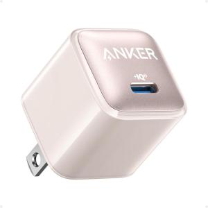 Anker USB C Charger Block 20W (Nano Pro), PIQ 3.0 Compact Fast Charger for iPhone 17/16/15/14/13 Series, Galaxy, Pixel 4/3, iPad (Cable Not Included)(Powder Pink)