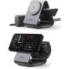 imageAnker MagSafe Charger Stand 737 MagGo Charger 3in1 Charging Stand with MFiCertified 15W Max Fast Charging iPhone 15141312 Series Apple Watch S876 AirPods 30W USBC Adapter Included