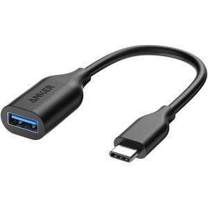 Anker USB-C to USB3.1 Adapter, USB-C Male to USB-A Female, Uses USB OTG Technology, Compatible with Samsung Galaxy Note 8, S8 S8+ S9, iPad Pro 2018, Nexus 6P 5X, LG V20 G5 and More