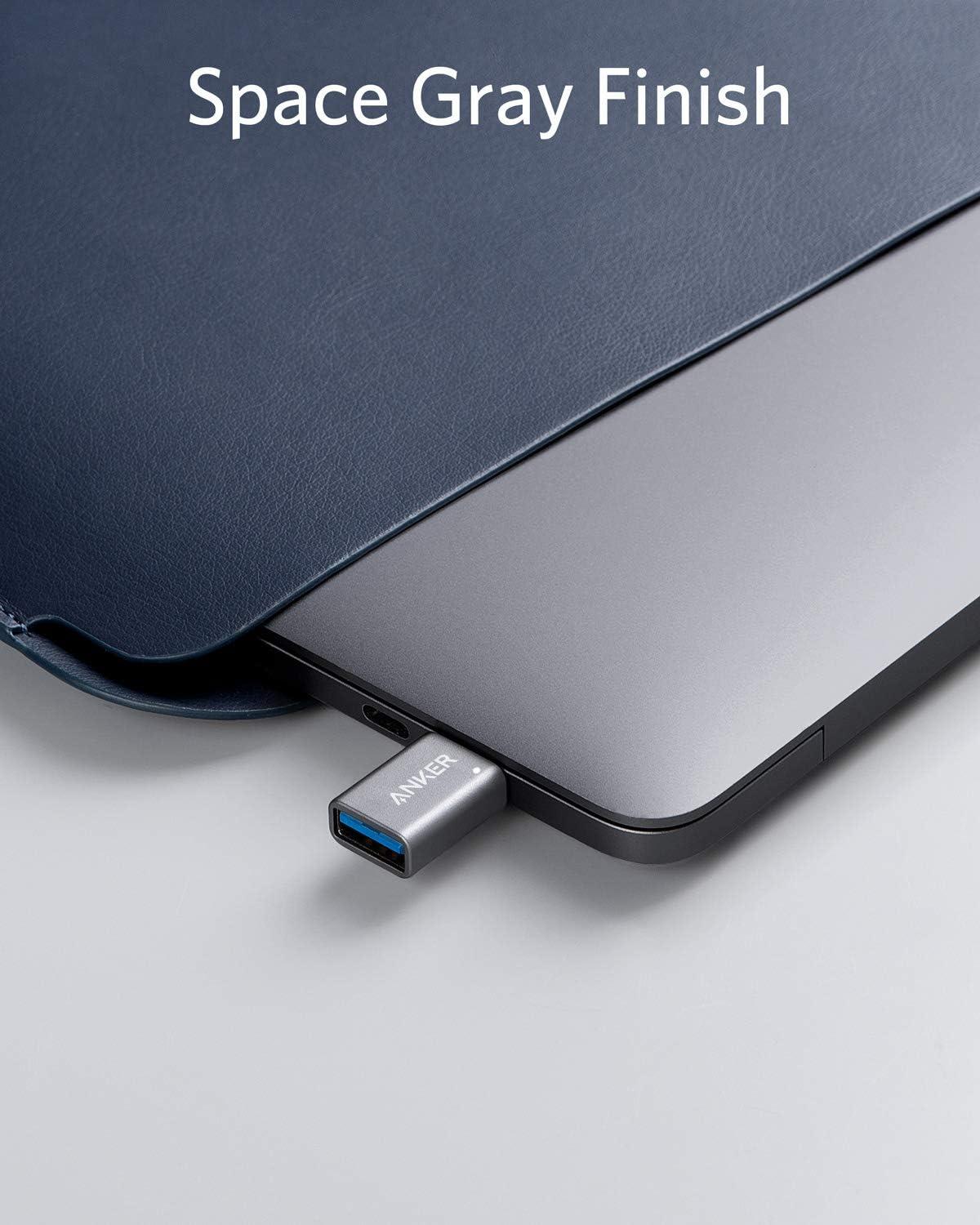 imageAnker USB C Adapter 2 Pack USB C to USB Adapter HighSpeed Data Transfer for MacBook Pro 2020 iPad Pro 2020 Samsung Notebook 9 Dell XPS and More Type C Devices