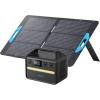 imageAnker 535 Solar Generator Powerhouse 512Wh with 100W Solar Panel Power Station with LiFePO4 4  110V AC Outlets 60W USBC PD Output LED Light for Outdoor Camping RV Power OutageAnker SolixAnker 535 Portable Power Station  1100W Solar Panel