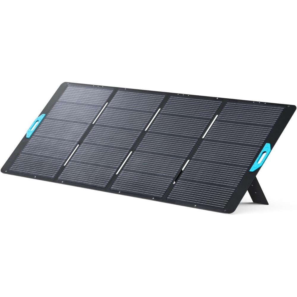 imageAnker SOLIX PS200 Solar Panel with Adjustable Kickstand 200W Foldable Portable Solar Charger IP67 Waterproof 23 Higher Energy Conversion Efficiency for Camping RVs and BlackoutsAnker 400W Solar Panel