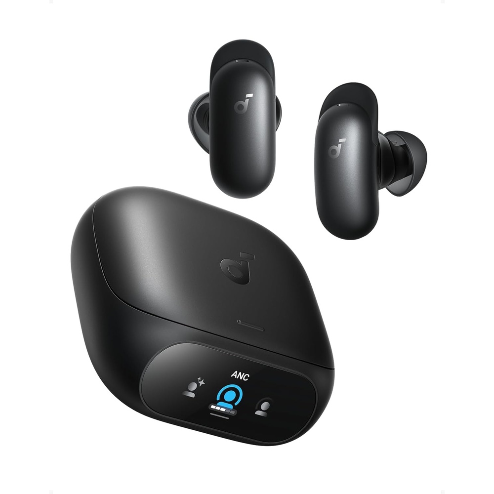 imageSoundcore Liberty 5 ProGuinness World RecordsCertified Call QualityAnker Thus AI ChipActive Noise Cancelling Wireless EarbudsCrystalClear Calls for CommuteNoisy EnvironmentsMidnight Black