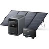 400W Bifacial Solar Panel+Alternator Charger+SOLIX S2000