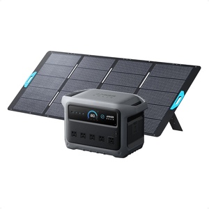 Anker SOLIX C1000 Gen 2 Portable Power Station with 200W Bifacial Solar Panel, 2,000W (Peak 3,000W) Solar Generator, Full Charge in 49 Min, 1,024Wh LiFePO4 Battery(400W Solar Panel with C1000 Gen2)