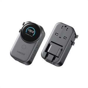 Anker Universal Charger, 100W Compact GaN USB C Travel Fast Charging, No AC