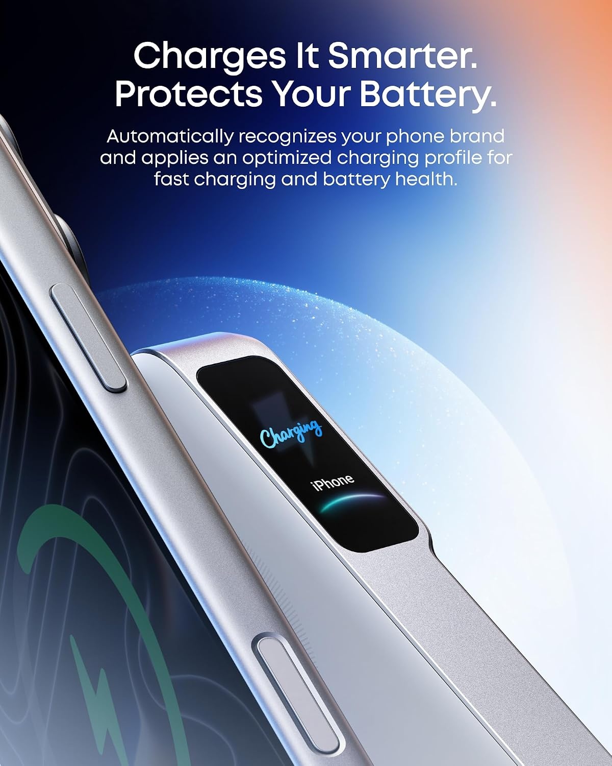 image:imageAnker MagGo 2 Pro Power Bank Qi22 25W 10000mAh Magnetic Portable ChargerPolar Night Blue