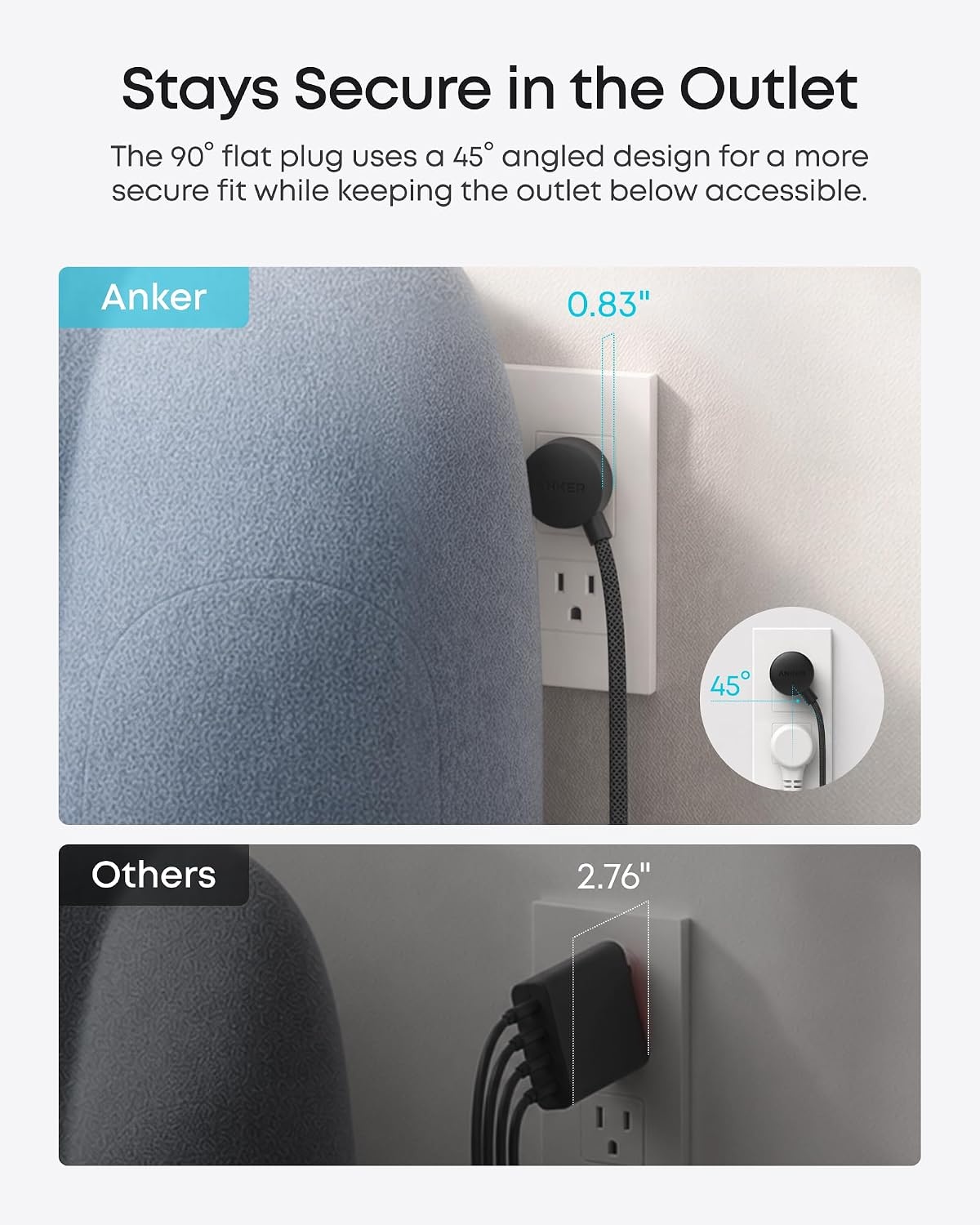 image:imageAnker Travel Charging Station 150W Slim USB C Charger 4 USB C 2 USB A