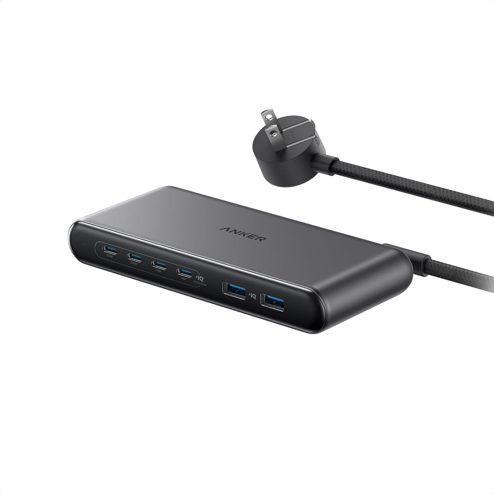 image:imageAnker Travel Charging Station 150W Slim USB C Charger 4 USB C 2 USB A