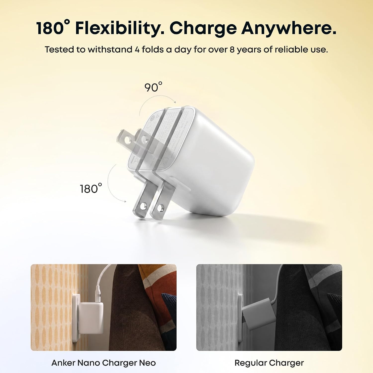 image:imageAnker Nano Charger Neo Dynamic 45W 65W USB C Charger Block with 65W MaxBlack