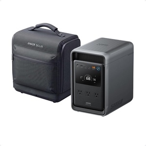 Anker SOLIX S2000 Portable Power Station with Power Strip(Protective Bag+S2000)