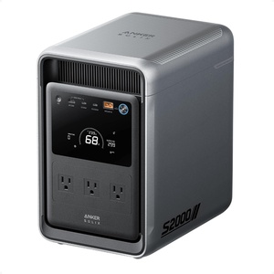 Anker SOLIX S2000 Portable Power Station with Power Strip(S2000)